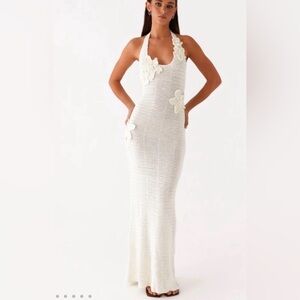 Peppermayo Crochet Maxi Dress